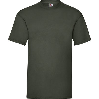 Camiseta hombre algodón cuello redondo Bottle Green L