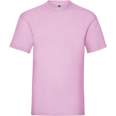 Camiseta hombre algodón cuello redondo Light Pink Xxl