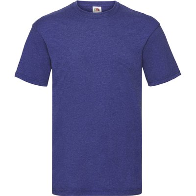 Camiseta hombre algodón cuello redondo Retro Heather Royal Xxl