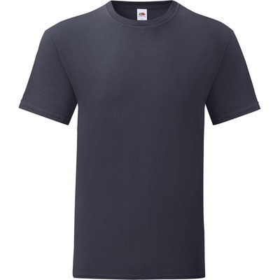 Camiseta hombre algodón peinado Black L
