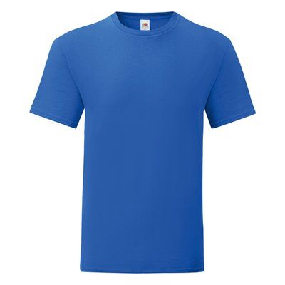 Camiseta hombre algodón peinado Royal Blue XXL