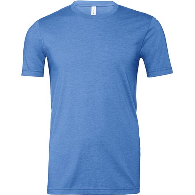 Camiseta hombre algodón poliéster Heather Columbia Blue M