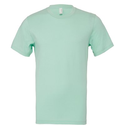 Camiseta hombre algodón poliéster Heather Ice Blue M