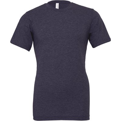 Camiseta hombre algodón poliéster Heather Midnight Navy L