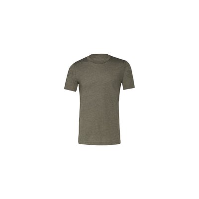 Camiseta hombre algodón poliéster Heather Military Green M
