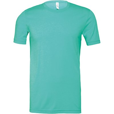 Camiseta hombre algodón poliéster Heather Sea Green L