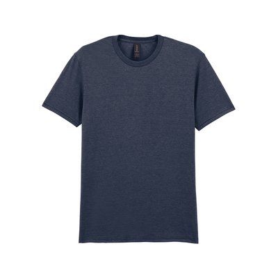 Camiseta hombre algodón preencogido Heather Navy 5Xl
