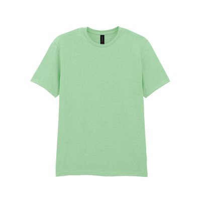 Camiseta hombre algodón preencogido Mint Green L