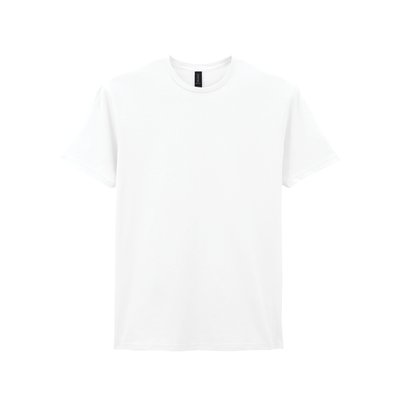 Camiseta hombre algodón preencogido White 4XL