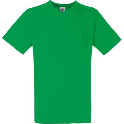 Camiseta hombre cuello de pico Kelly Green S