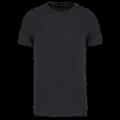Camiseta hombre cuello redondo algodón 100% Vintage Charcoal S