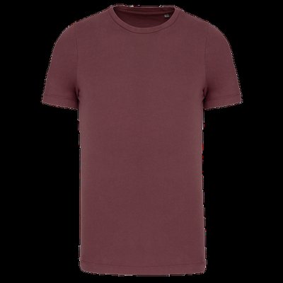 Camiseta hombre cuello redondo algodón 100% Vintage Marsala 3XL