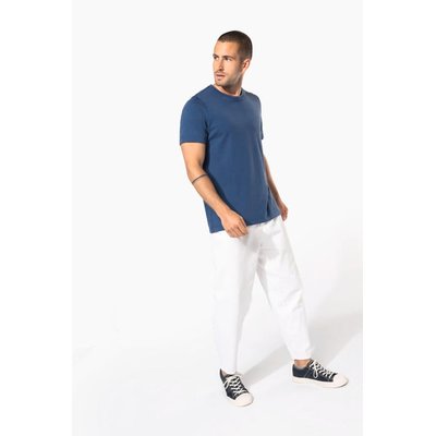 Camiseta hombre cuello redondo algodón 100%