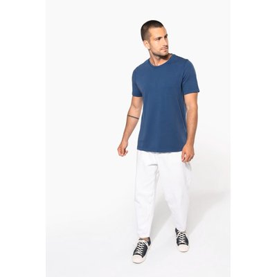 Camiseta hombre cuello redondo algodón 100%