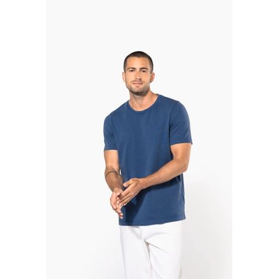 Camiseta hombre cuello redondo algodón 100%