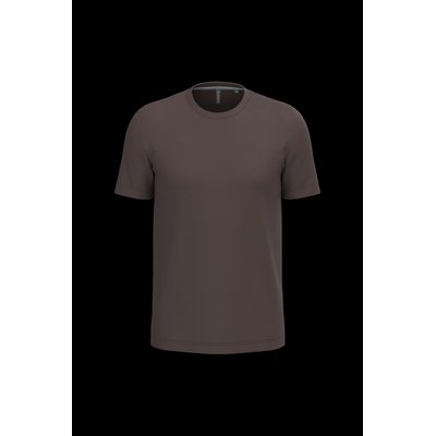 Camiseta hombre entallada Chocolate 3Xl