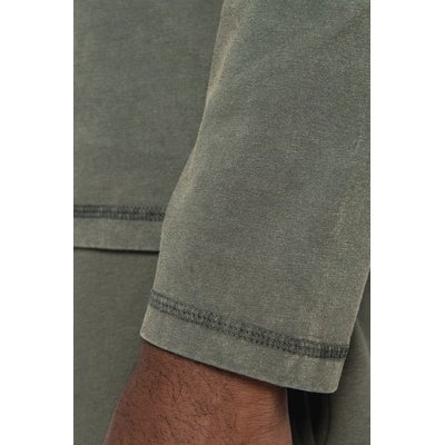 Camiseta hombre manga larga raglán