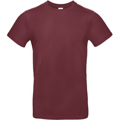 Camiseta hombre Ring-Spun Burgundy Xs