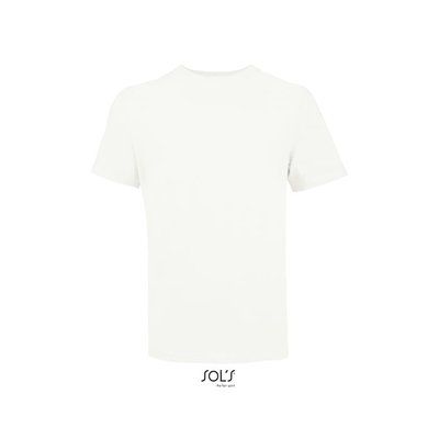 Camiseta Hombre Tubular 100% Algodón Blanco Absoluto S