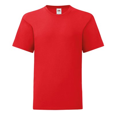 Camiseta infantil 100% algodón Red 5/6 ans