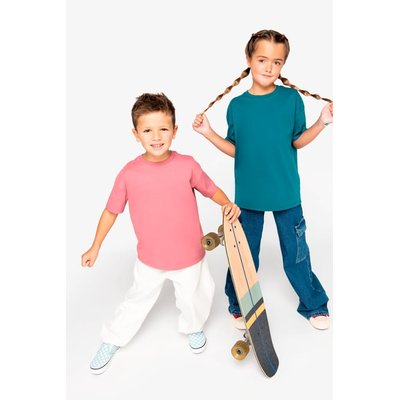 Camiseta infantil de algodón orgánico