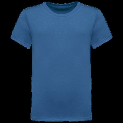 Camiseta infantil corte ajustado 100% algodón Light Royal Blue 6/8 ans