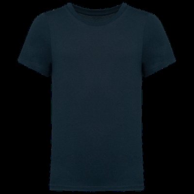 Camiseta infantil corte ajustado 100% algodón Navy 6/8 ans