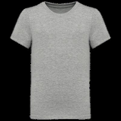 Camiseta infantil corte ajustado 100% algodón Oxford Grey 10/12 ans