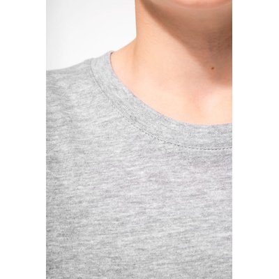 Camiseta infantil corte ajustado 100% algodón