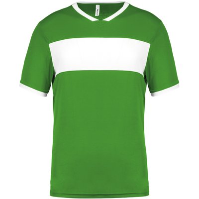 Camiseta infantil de deporte Green / White 12/14 ans