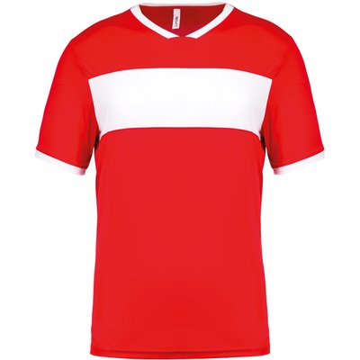 Camiseta infantil de deporte Sporty Red / White 12/14 ans