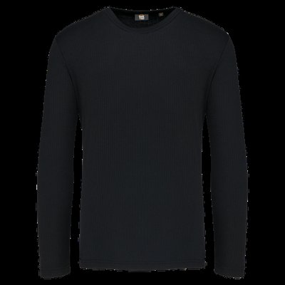 Camiseta interior cuello redondo Black 4Xl