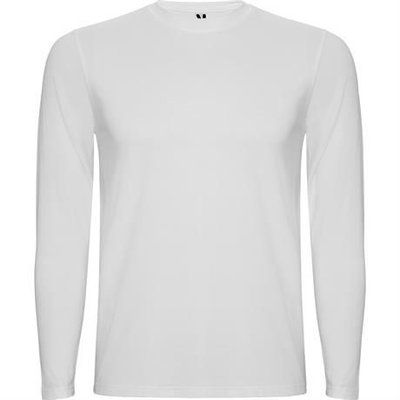 Camiseta Interior Manga Larga Blanco 3XL