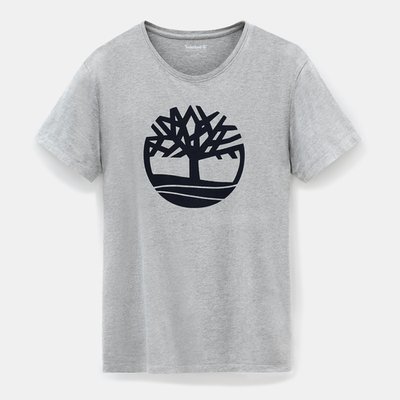Camiseta con Logo de árbol Medium Grey Heather 3Xl