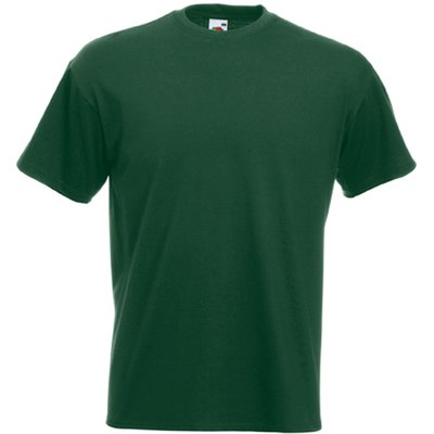 Camiseta manga corta algodón Bottle Green 3Xl
