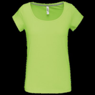 Camiseta manga corta algodón mujer Lime XL