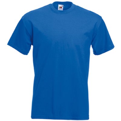 Camiseta manga corta algodón Royal Blue L