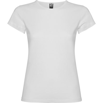 Camiseta de manga corta con cuello fino