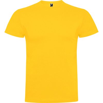 Camiseta manga corta cuello redondo Amarillo Golden L