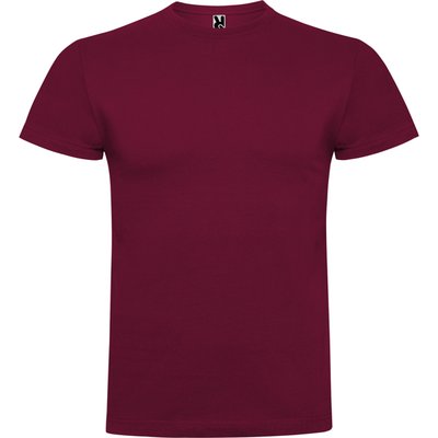 Camiseta manga corta cuello redondo Rojo Ciruela Xl