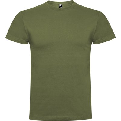 Camiseta manga corta cuello redondo Verde Militar Xl