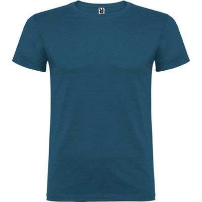 Camiseta Manga Corta con Elastano Azul Luz De Luna Xl