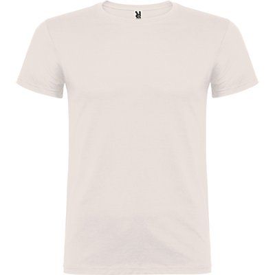 Camiseta Manga Corta con Elastano Blanco Vintage L