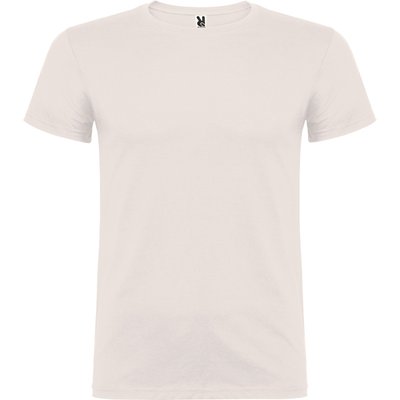 Camiseta Manga Corta con Elastano Blanco Vintage S