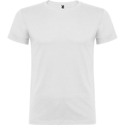 Camiseta Manga Corta con Elastano Blanco Xl