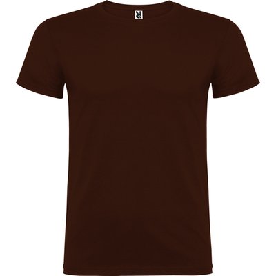 Camiseta Manga Corta con Elastano Chocolate M