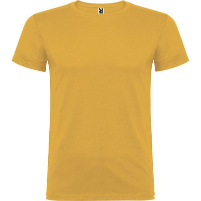Camiseta Manga Corta con Elastano Ocre 1/2