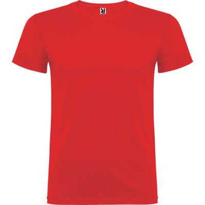 Camiseta Manga Corta con Elastano Rojo 3Xl