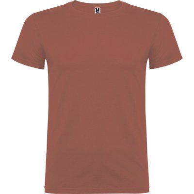 Camiseta Manga Corta con Elastano Teja 2Xl