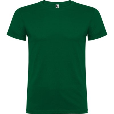 Camiseta Manga Corta con Elastano Verde Botella 3Xl